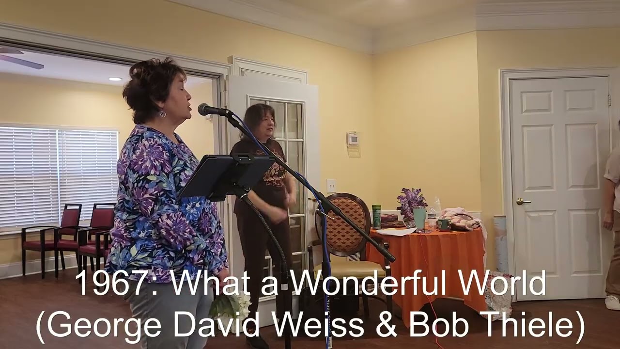 1967: What a Wonderful World (Weiss & Thiele) (Songs of Thanksgiving at Atria LG)