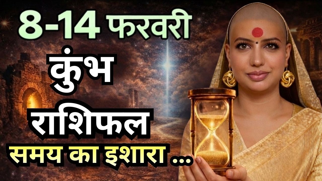 कुंभ 8-14 फरवरी राशिफल 2026 | फरवरी राशिफल | कुंभ राशिफल | Kumbh rashifal | February rashifal