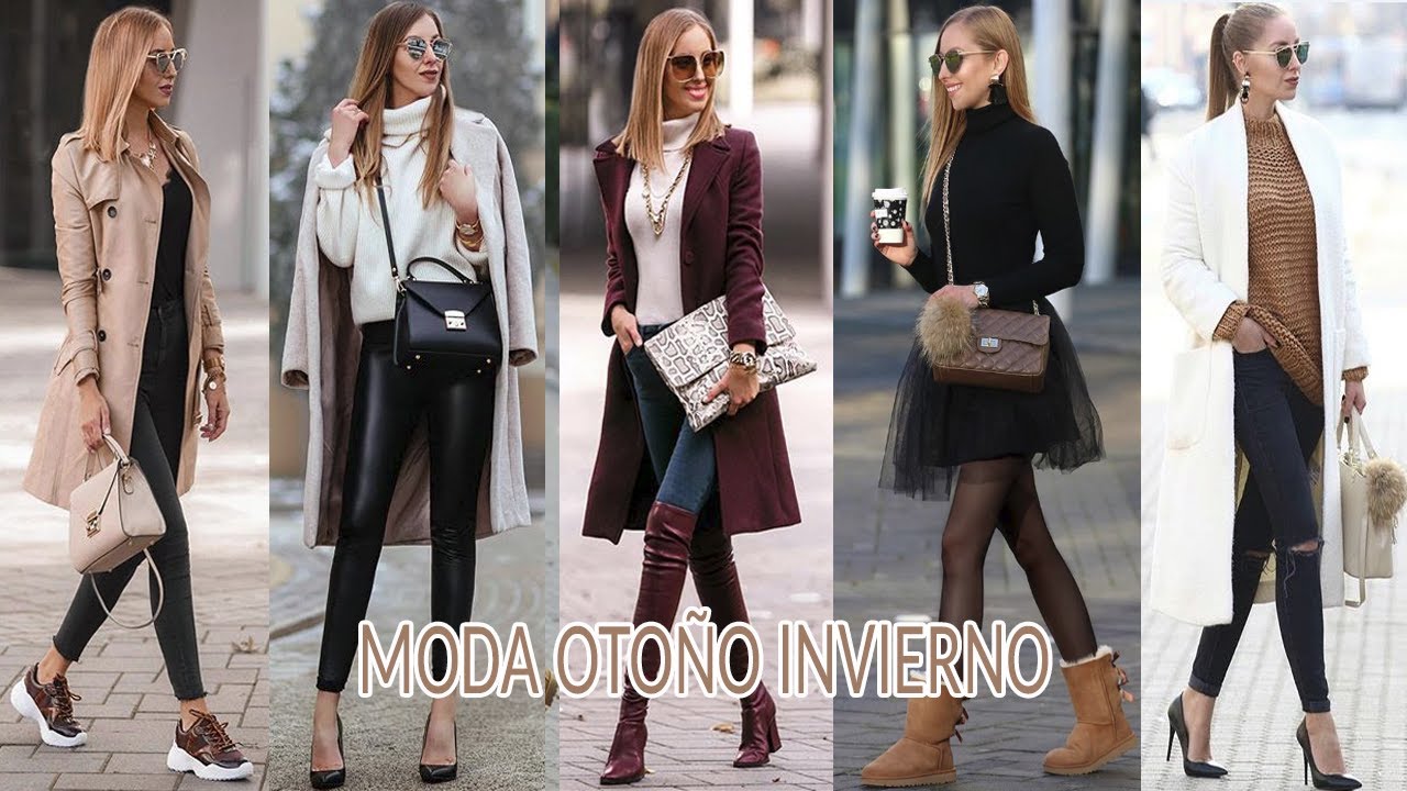MODA OTO&Ntilde;O INVIERNO OUTFITS ELEGANTES CASUALES MUJER IDEAS PARA VERTE ELEGANTE | MODA 2021 MUJER