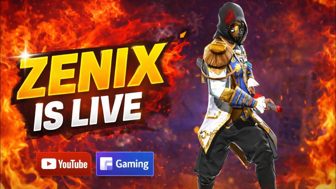 🔴 Free Fire | live giveaway | Zenix is live | Free Fire Pakistan