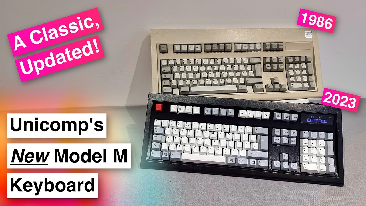 A Classic, Updated - The *New* Model M Keyboard from Unicomp