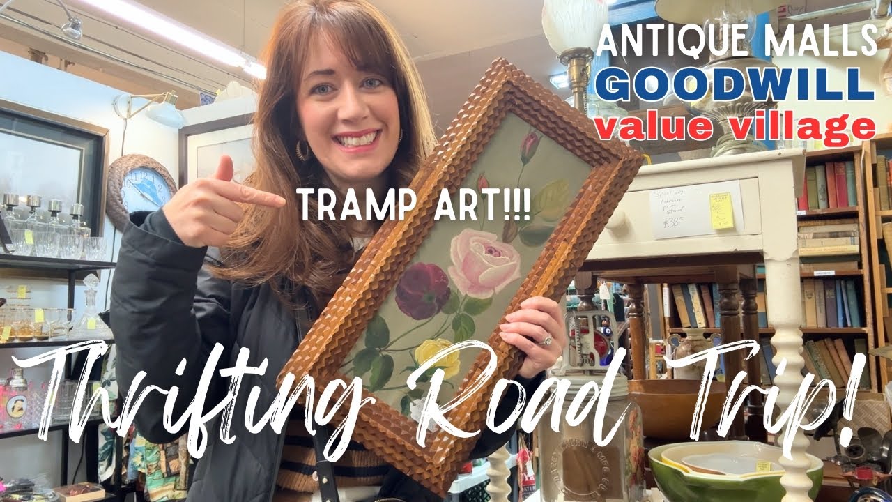 THRIFTING ROAD TRIP! | Goodwill, Value Village, Antique Mall Shopping!