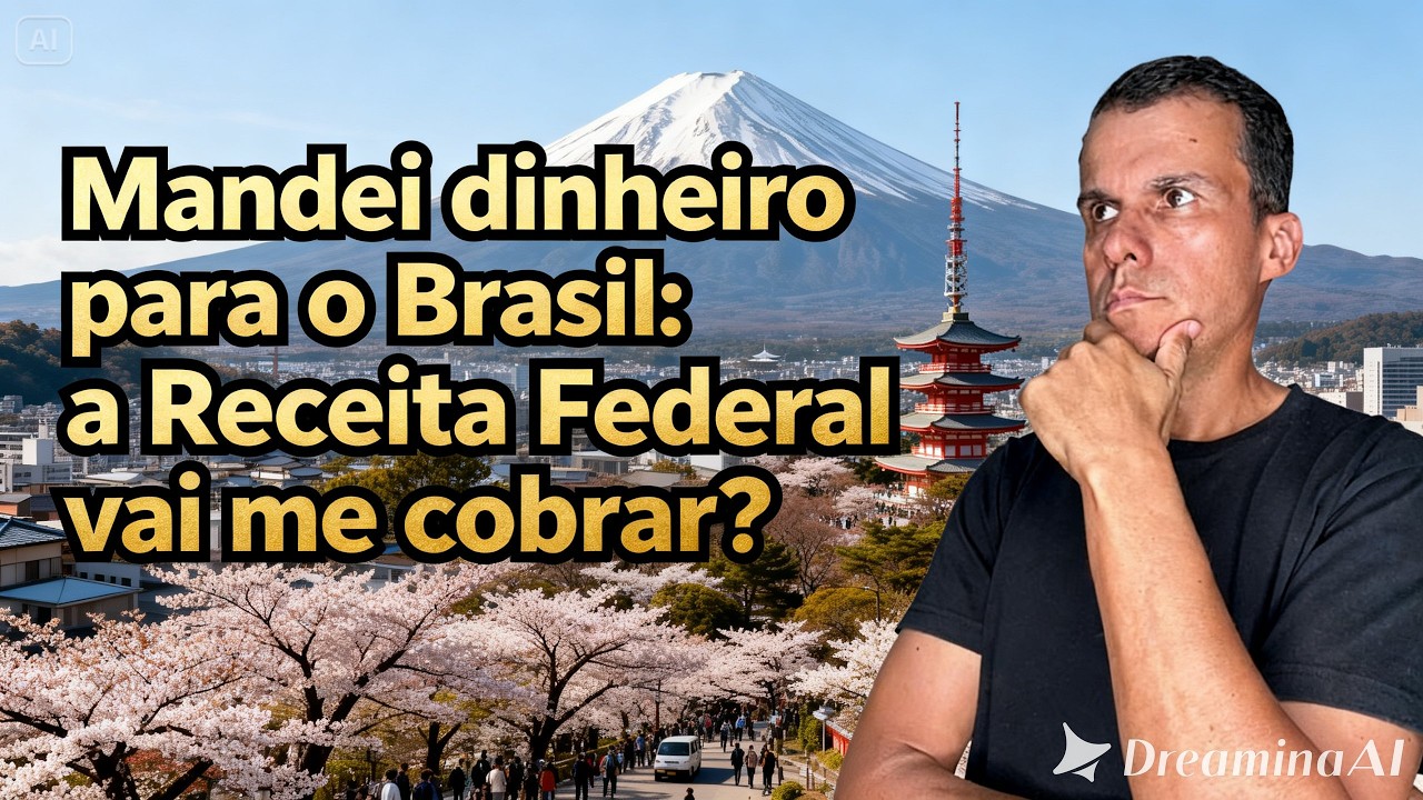 Mandei dinheiro para o Brasil: a Receita Federal vai me cobrar? #impostoderenda
