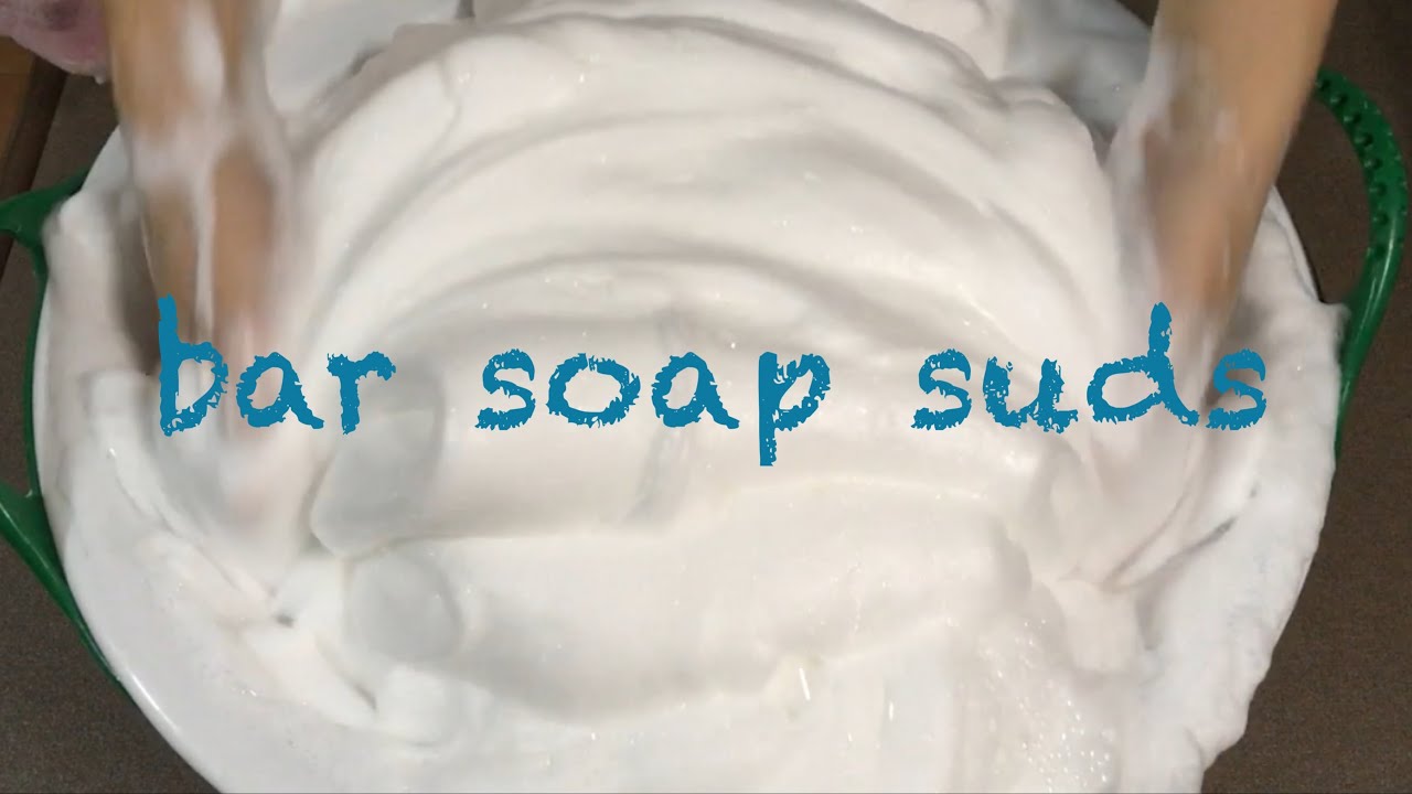 【ASMR】5 bar soap + hot water🧼🧽石鹸5種とお湯のもこもこtime🧼🧽