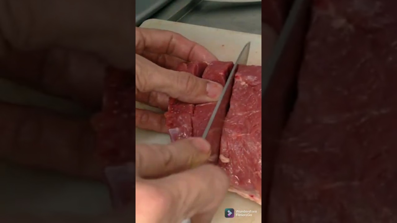 &iquest; Como hacer corte mariposa en un lomo de res? f&aacute;cil y sencillo.