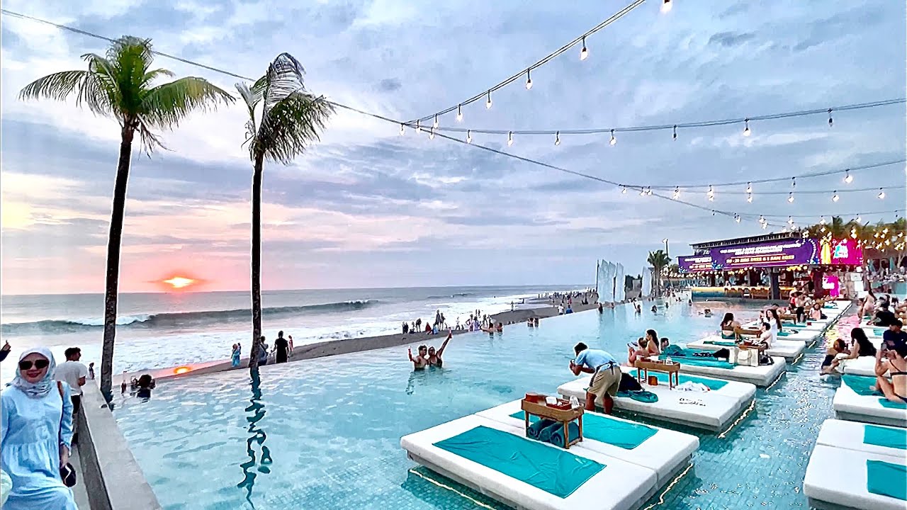 ATLAS BEACH FEST & BEACH CLUB TOUR REVIEW SOFA & RESTAURANT GUIDE 2022 @ CANGGU KUTA BALI INDONESIA