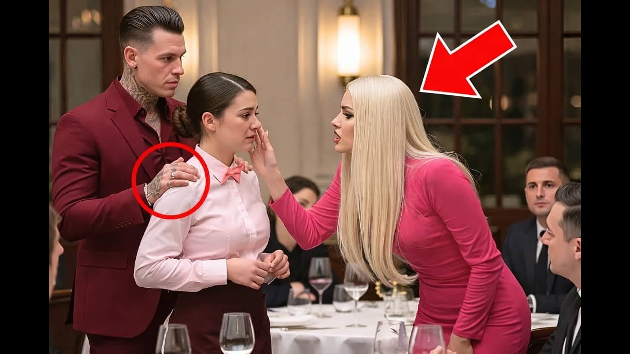 The Mafia Boss’s fiancée slapped the waitress – what he did next nobody expected.