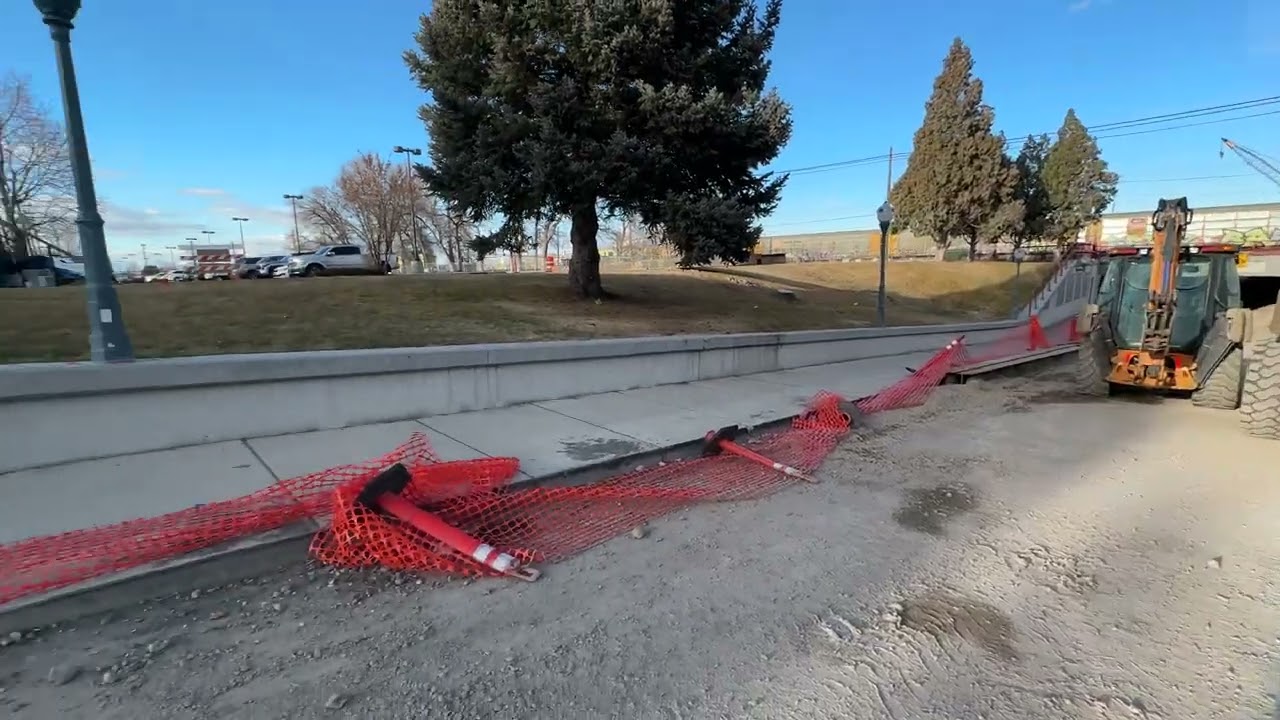 14FEB2026: Center Street tunnel update for Pocatello, Idaho. Like! Subscribe! Comment!