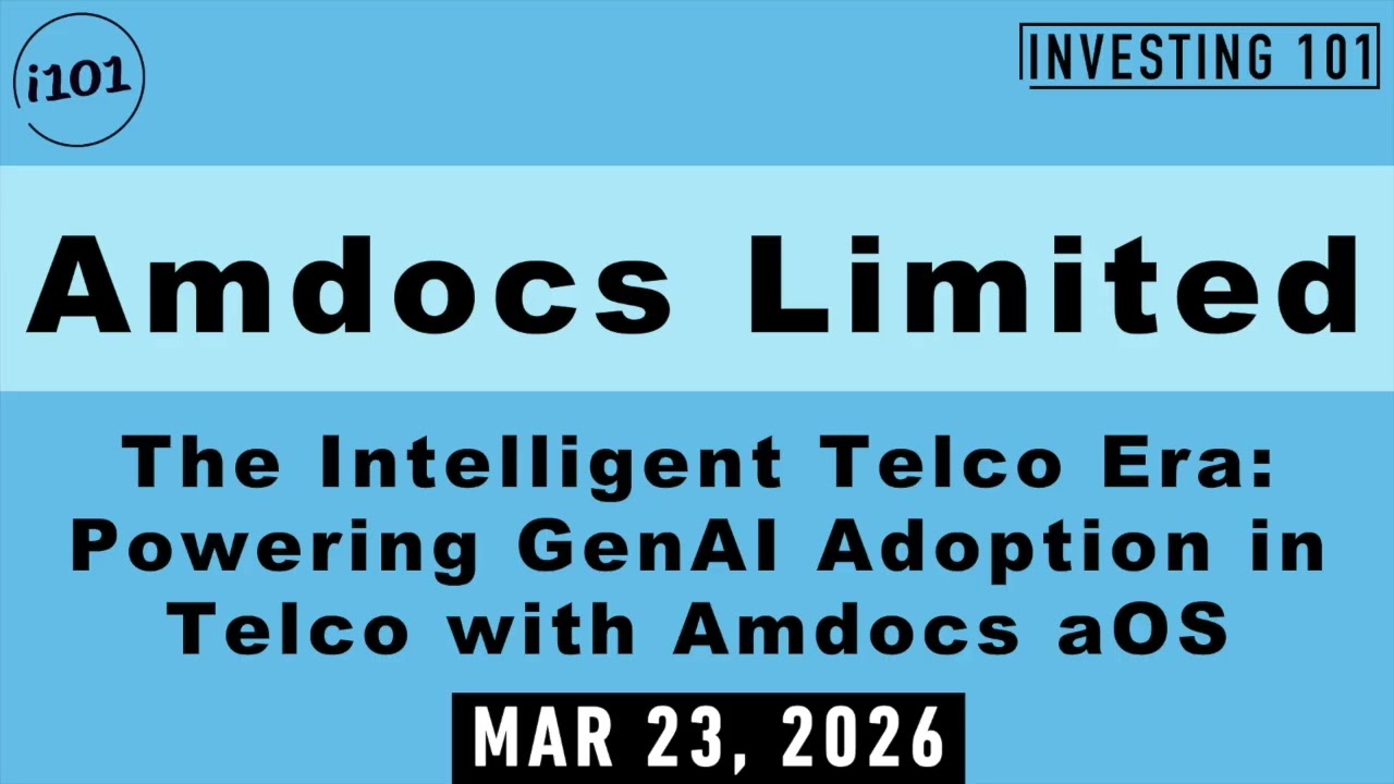 Amdocs Limited The Intelligent Telco Era: Powering GenAI Adoption in Telco with Amdocs aOS | Mar 23