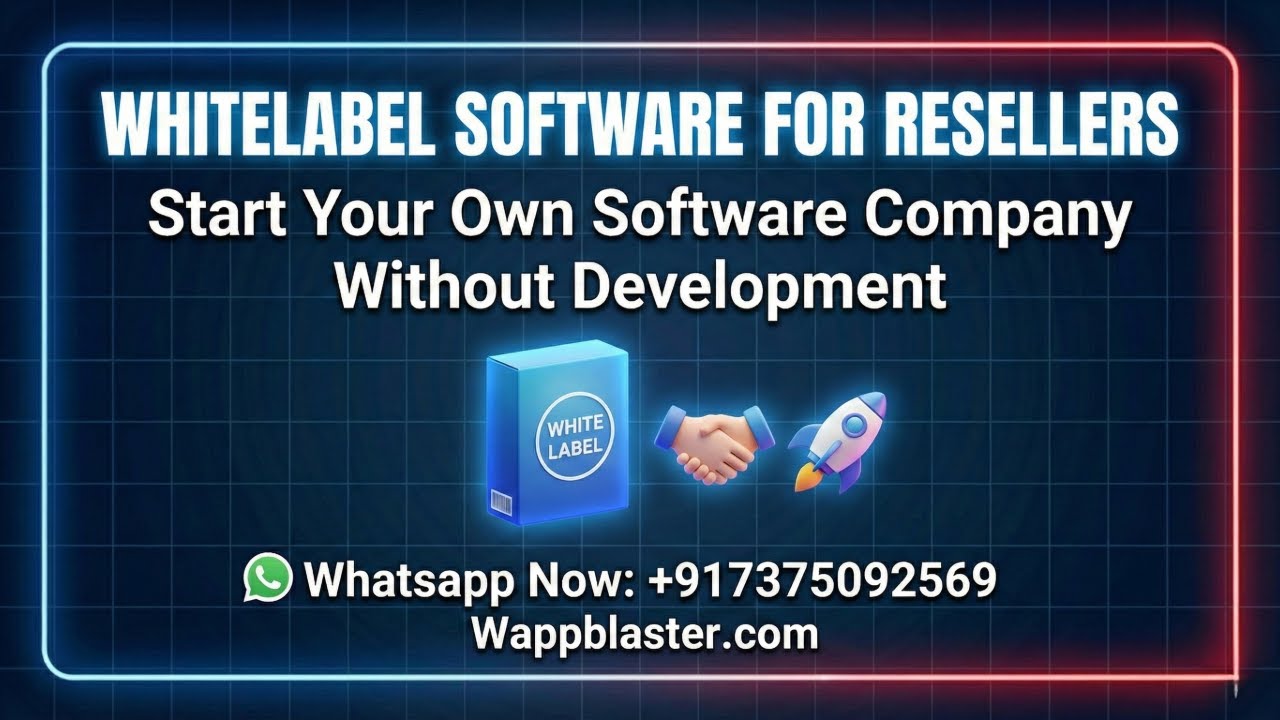 Whitelabel Software for Resellers | Start Your Own Software Company Without Development |Wappblaster