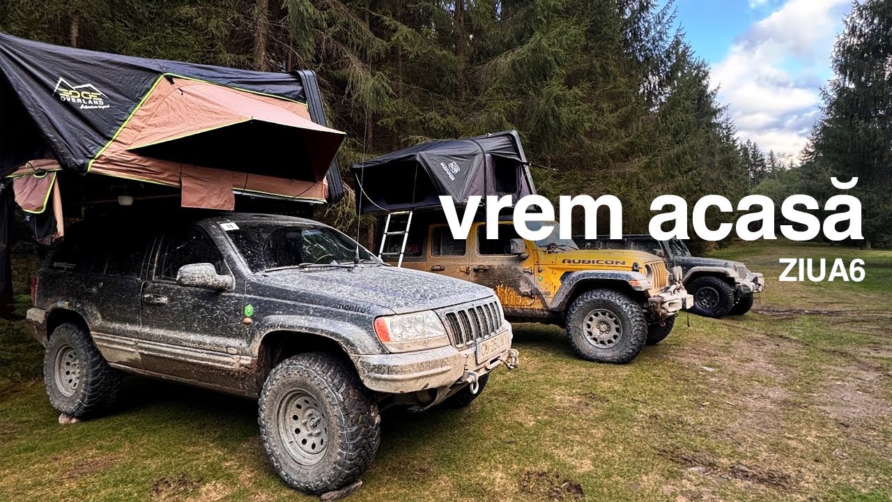 O Săptămâna de Offroad si Overlanding - Cu bateriile moarte