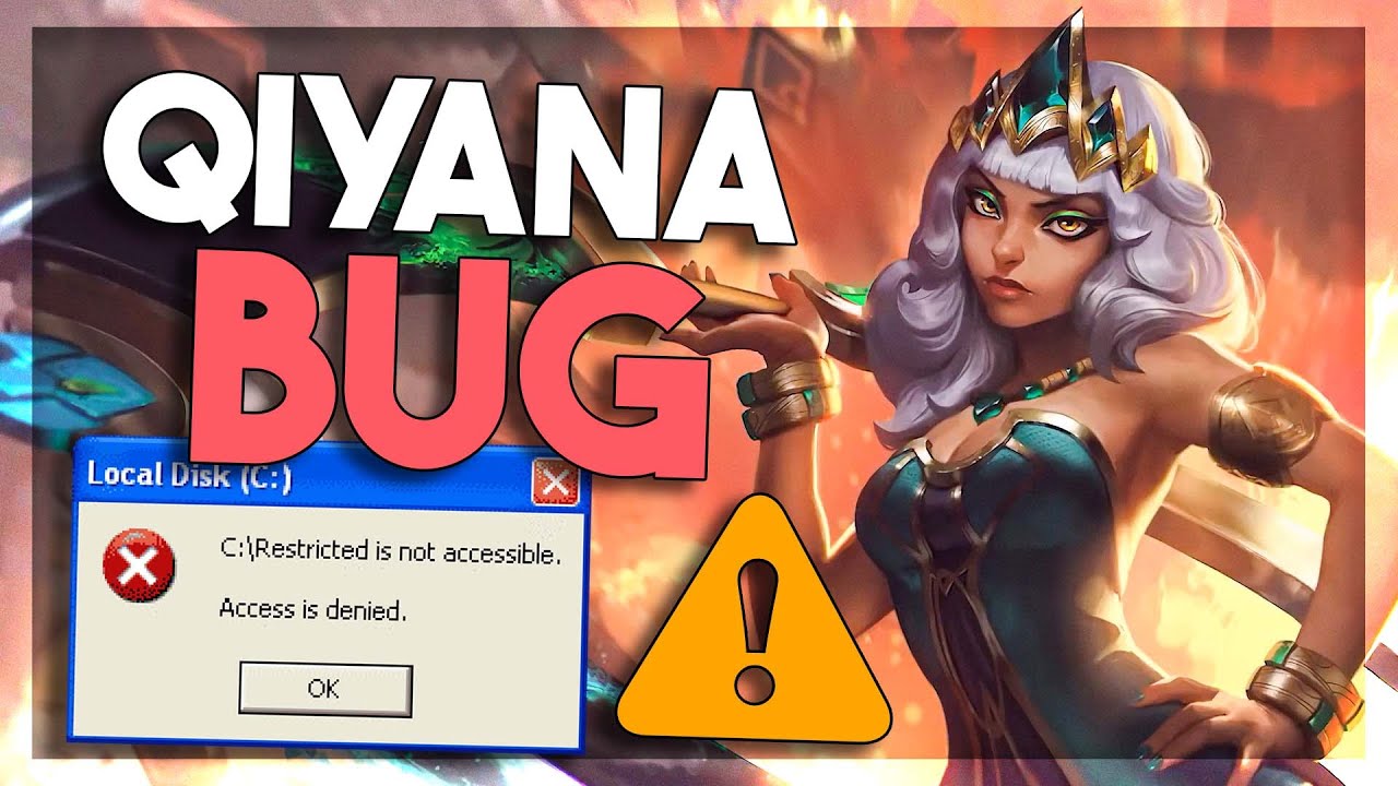 BUG NOU PE QIYANA?! CUM SA URCI IN DIVZIE!?