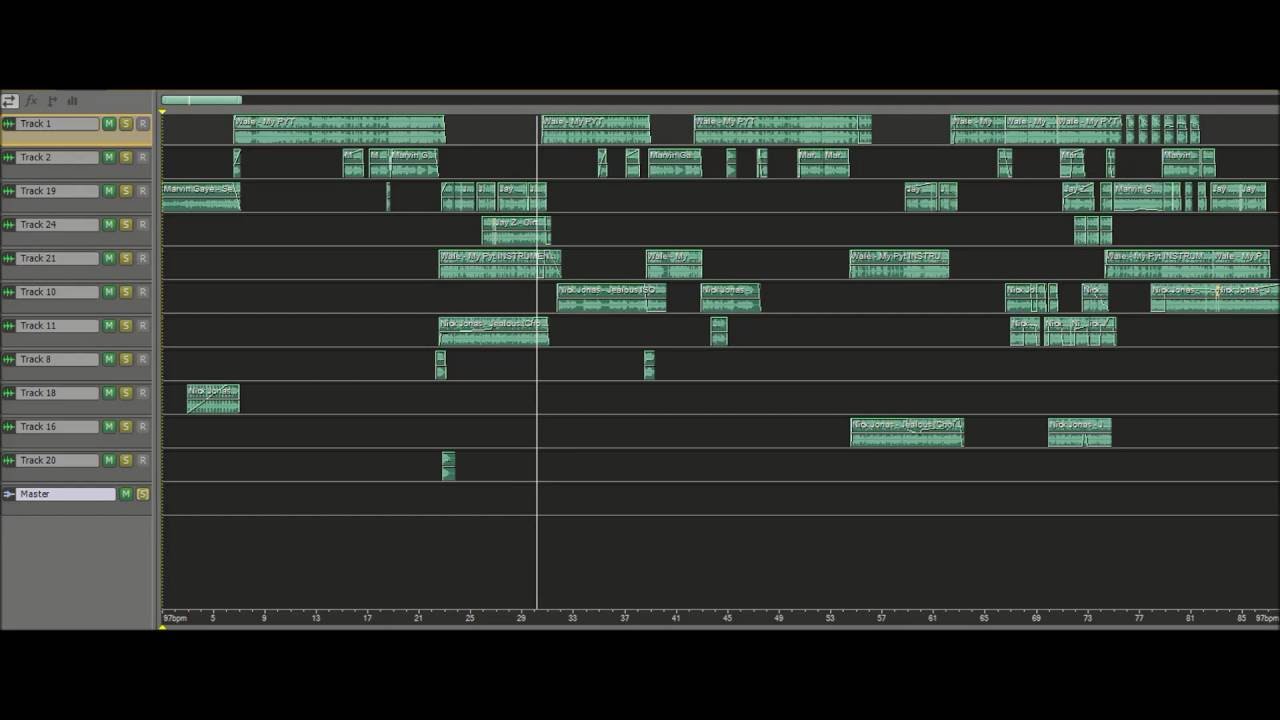 My PYT Mashup - (Wale, Marvin Gaye, Nick Jonas and JAY-Z)