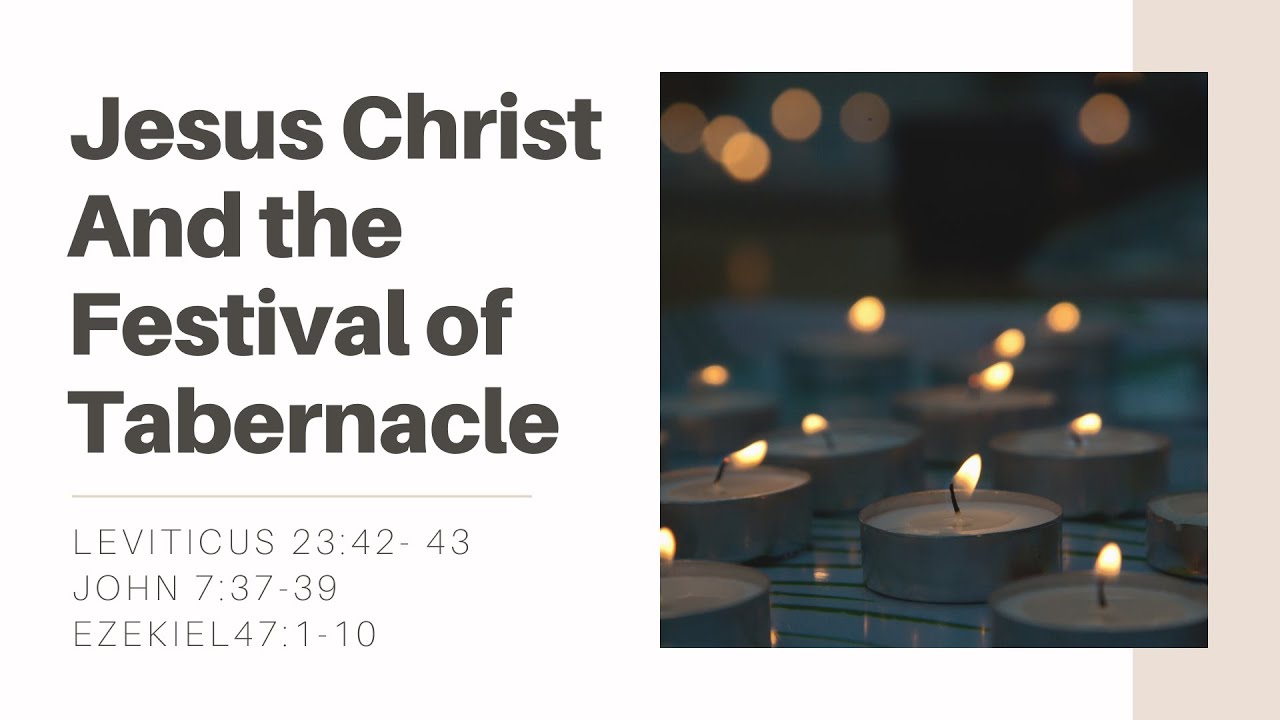 IPC Hebron OK - Pastor John Varghese - Jesus Christ and the Festival of Tabernacle