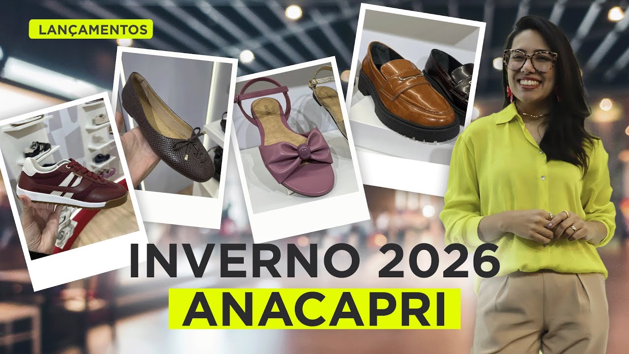 LANÇAMENTOS ANACAPRI INVERNO 2026