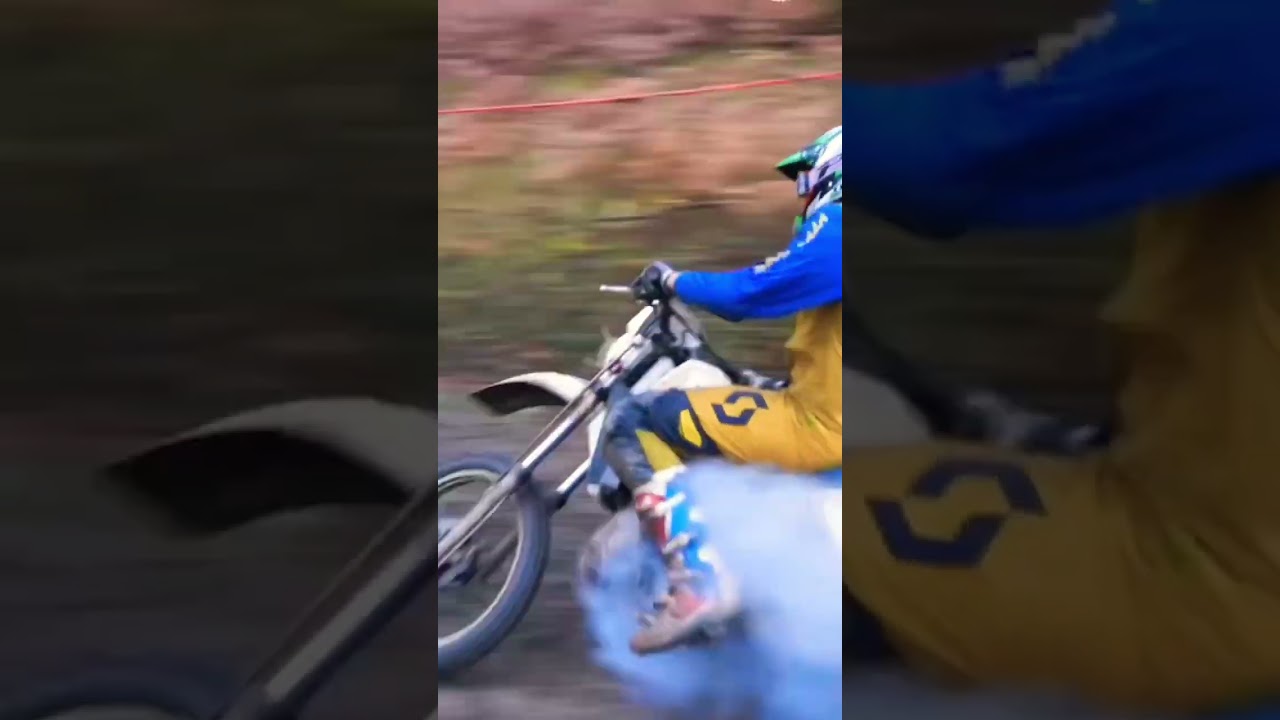 Vintage Bike Wash 💯👌 #vintage #2stroke #dirtbike #shorts