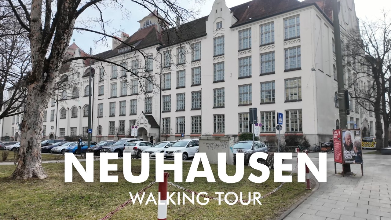 Hidden Backstreets of Neuhausen | 4K Munich Walking Tour