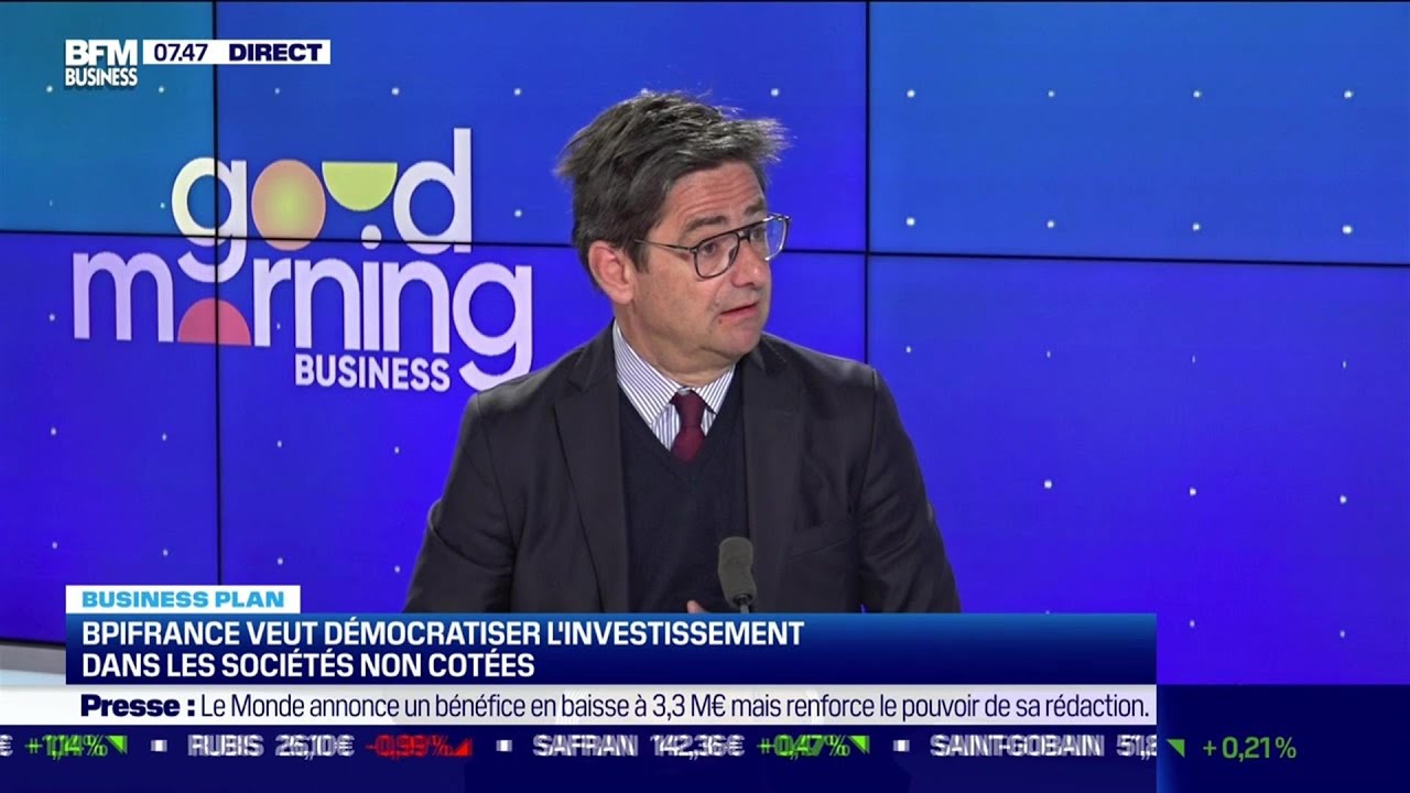 Nicolas Dufourcq (Bpifrance) : Bpifrance lance un troisième fonds destiné aux particuliers