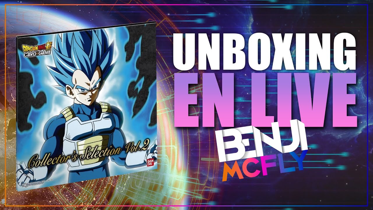 REPLAY LIVE 56: DÉCOUVERTE DU COFFRET COLLECTOR'S SELECTION VOL 2 ! DBSCG