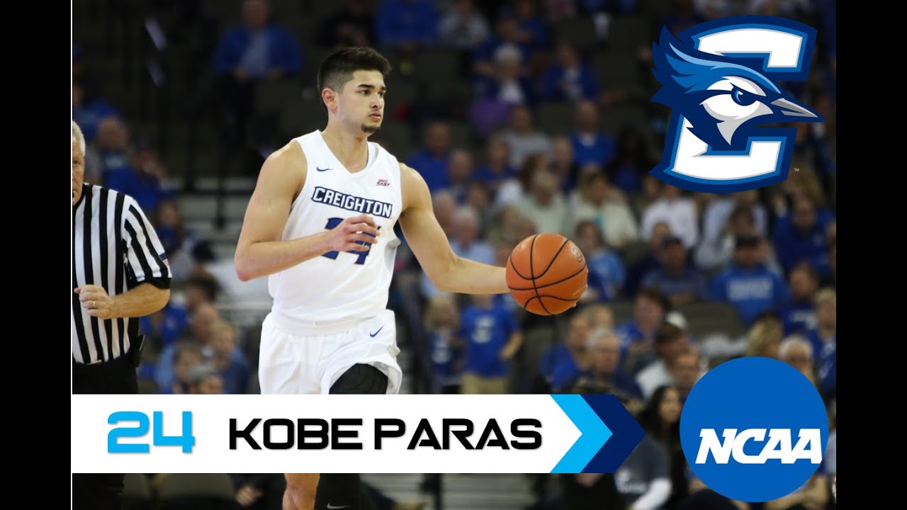 Kobe Paras NCAA Creighton Bluejays Highlights