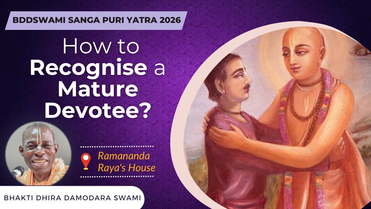 Bhakti Dhira Damodara Swami is live