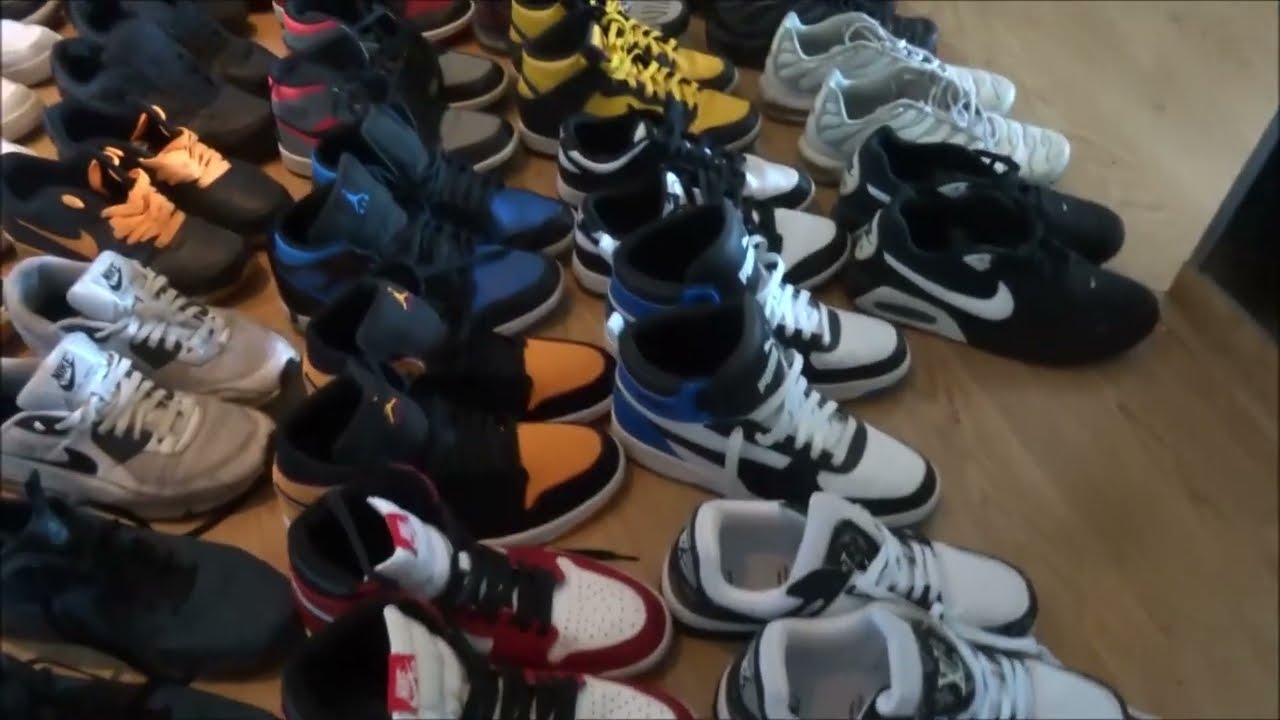 Crushing1000 - current sneaker collection - 43 pairs with mostly Nike