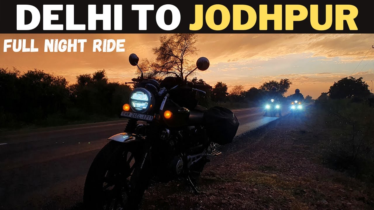 Rajasthan Ride | Ep. 01 | Delhi - Jodhpur | Honda Highness CB350 | Bike Ride