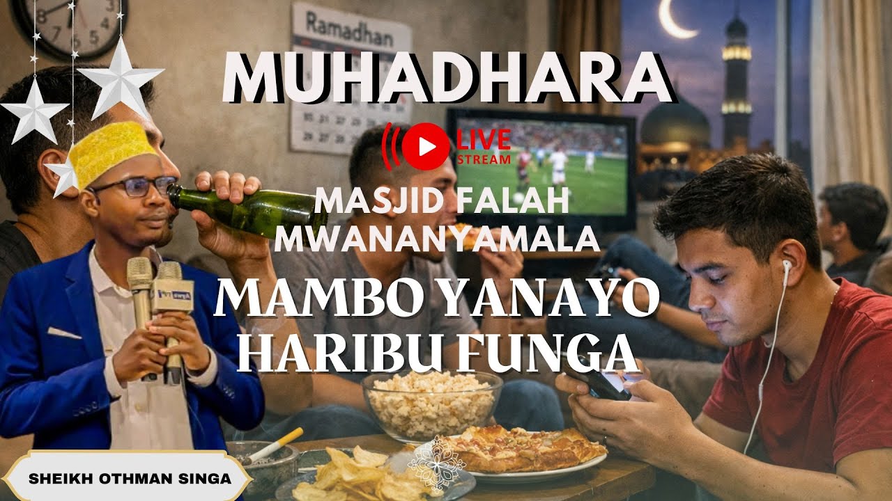 🔴#LIVE -  MUHADHARA  MASJID FALAH MWANANYAMALA KINONDONI DAR ES SALAAM 1447|2026