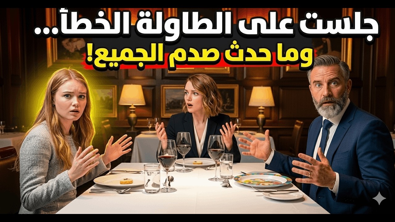 الفتاة الفقيرة جلست على الطاولة الخاطئة… المدير التنفيذي قال لها: 