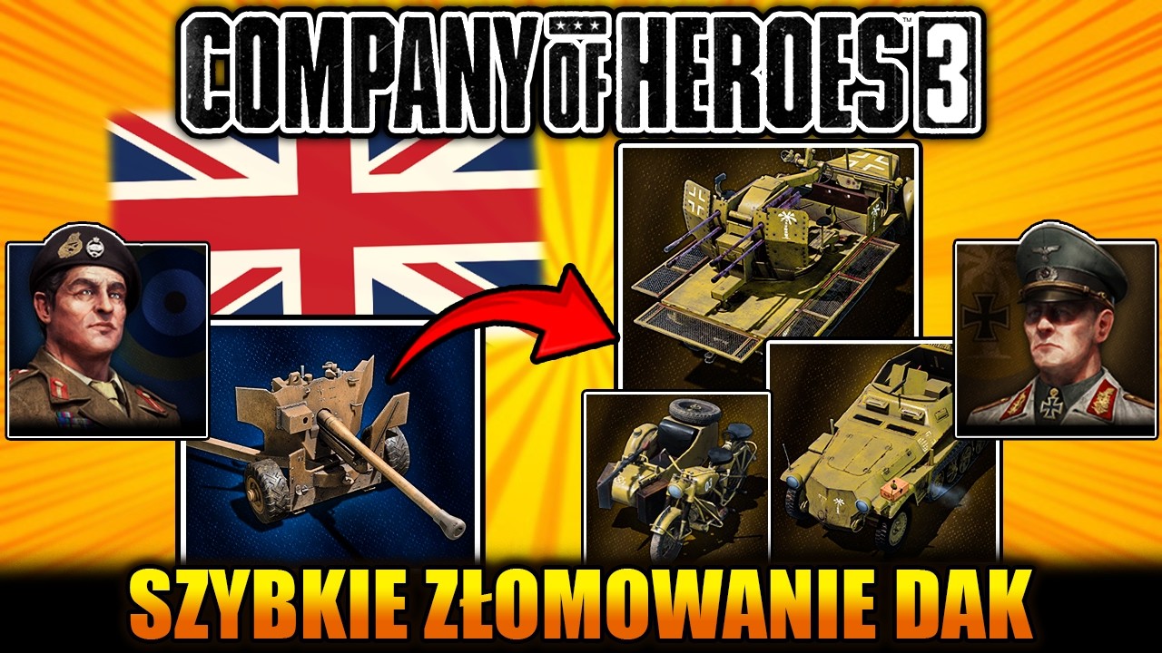 NAJSZYBSZE ZŁOMOWISKO we Włoszech, Brytyjczycy zapraszają DAK | CoH3 1v1