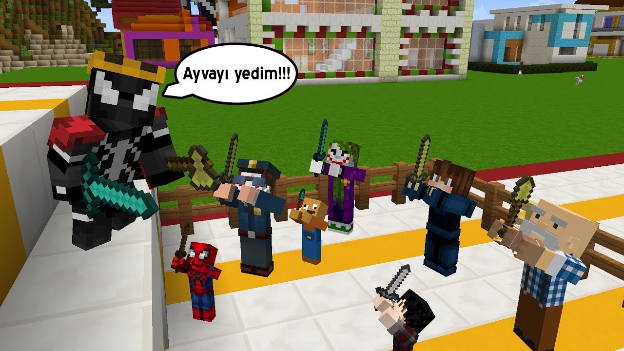 KRAL VENOM ZOR DURUMDA ÖRÜMCEK KÖYÜ AYAKLANDI - Minecraft Maceraları 140