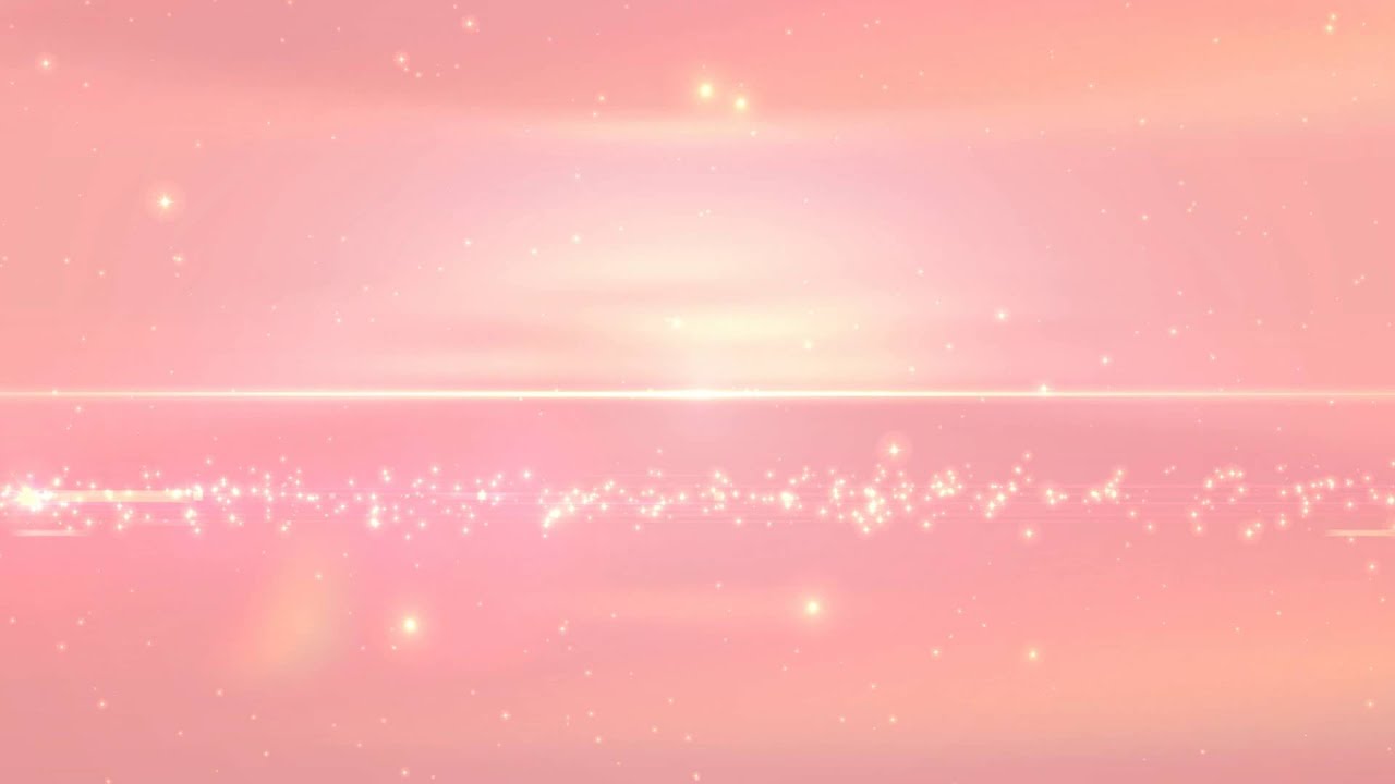 4K Peach Pink Sparkling Full of Stars 2160p Background