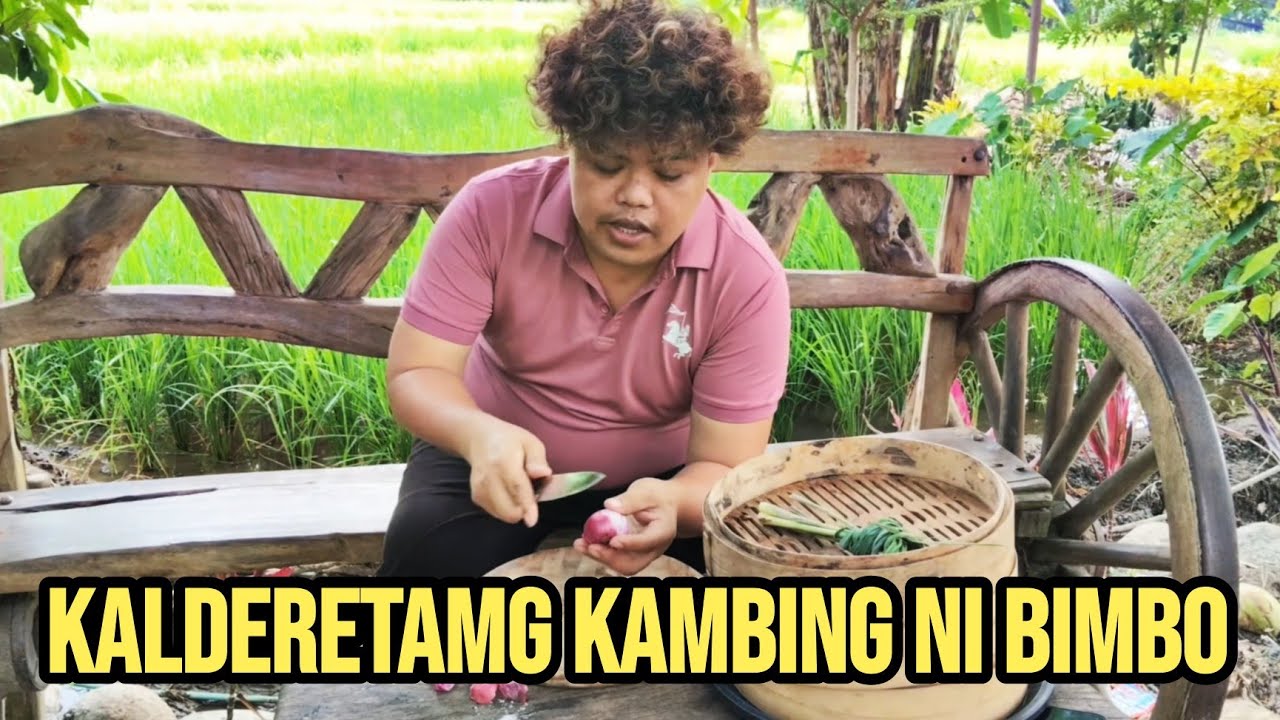 Kalderetang kambing ni bimbo Ang sarap 