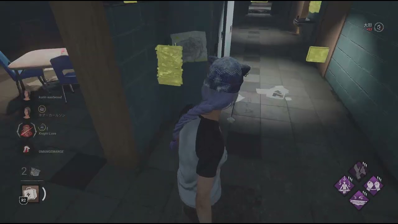 Dead by Daylightバダムで無心音トラッパー戦