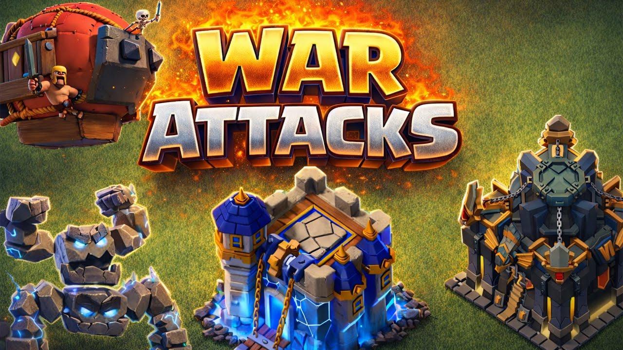 Insane TH17 & TH18 War Attacks 😱 | Clash Of Clans