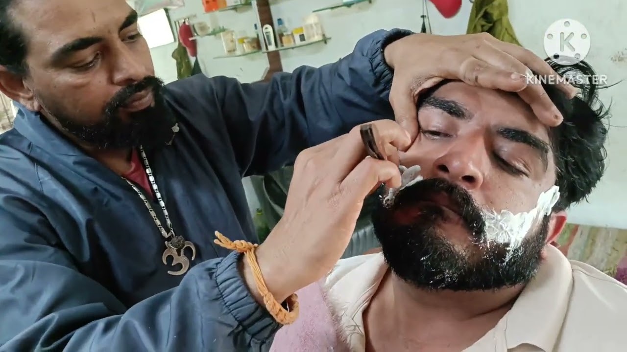 L Full Beard cutting #new #video #beard #trending #viral 
