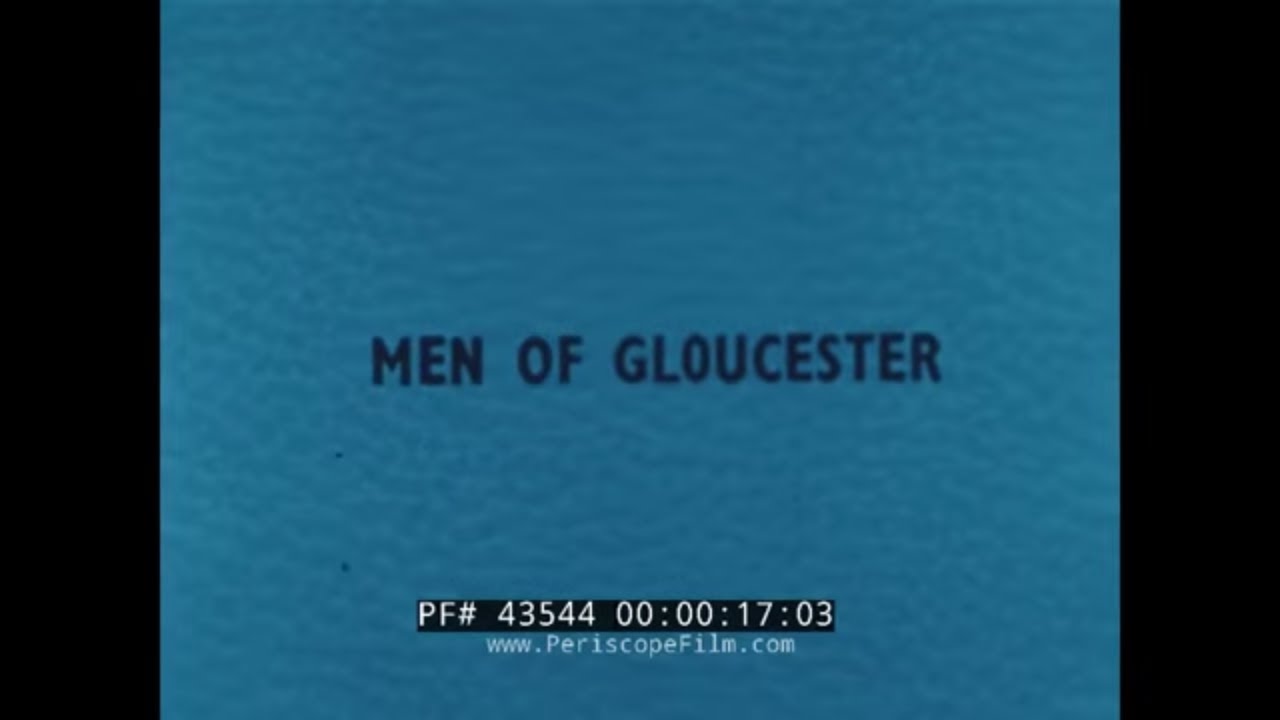 MEN OF GLOUCESTER MASSACHUSETTS  NEW ENGLAND FISHING INDUSTRY  1946 FORD MOTOR FILM  43544