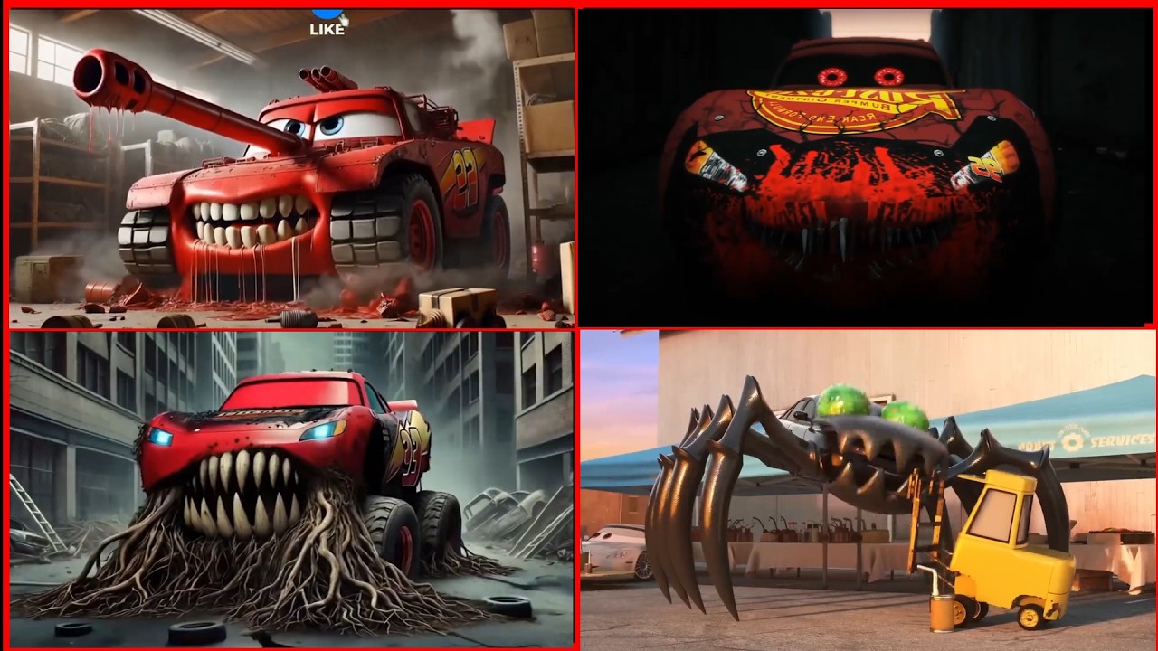 MACK SPIDER VS BRAIN MCQUEEN! 🧠🕷️ Ultimate Monster Evolution Battle