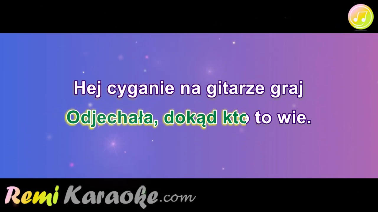 Din Dong - Hej cyganie graj (karaoke - RemiKaraoke.com)