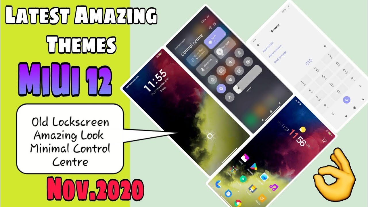 MiUi 12 Latest Premium Themes of the Month Dec 2020👌| Best Themes of the Month😘|| By Tech Darbar ||