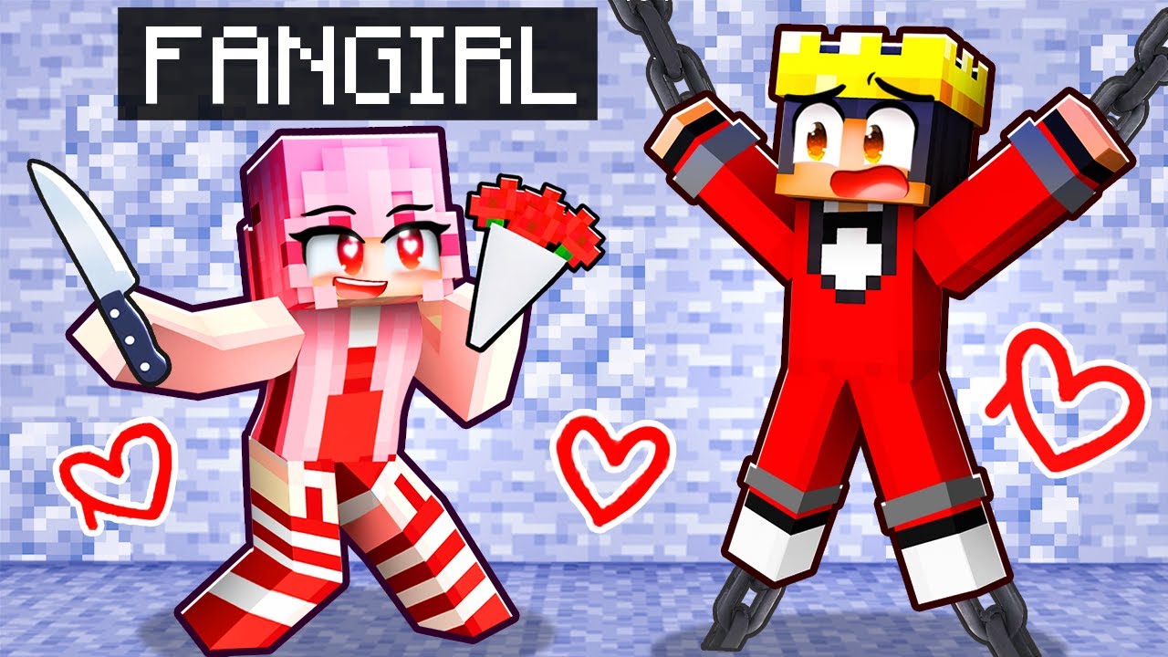 Mongo Has A CRAZY FAN GIRL in Minecraft!