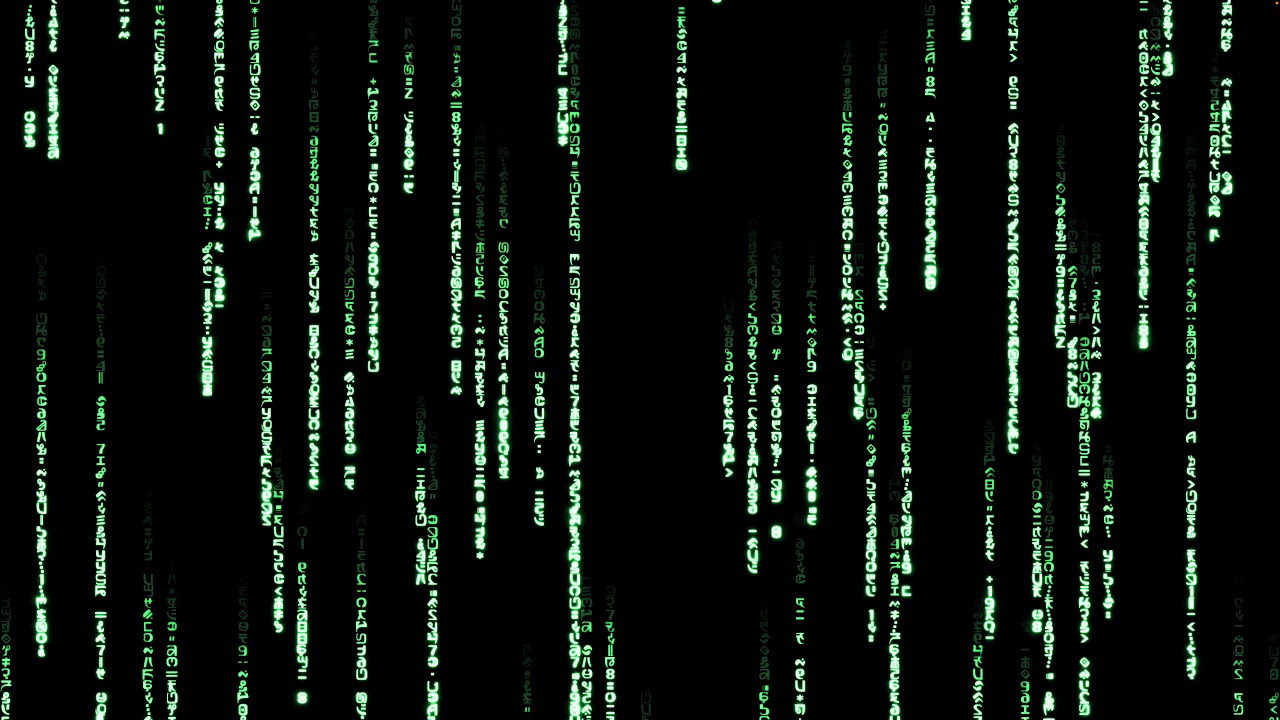 Screensaver - The Matrix Resurrections Digital Rain (4K)
