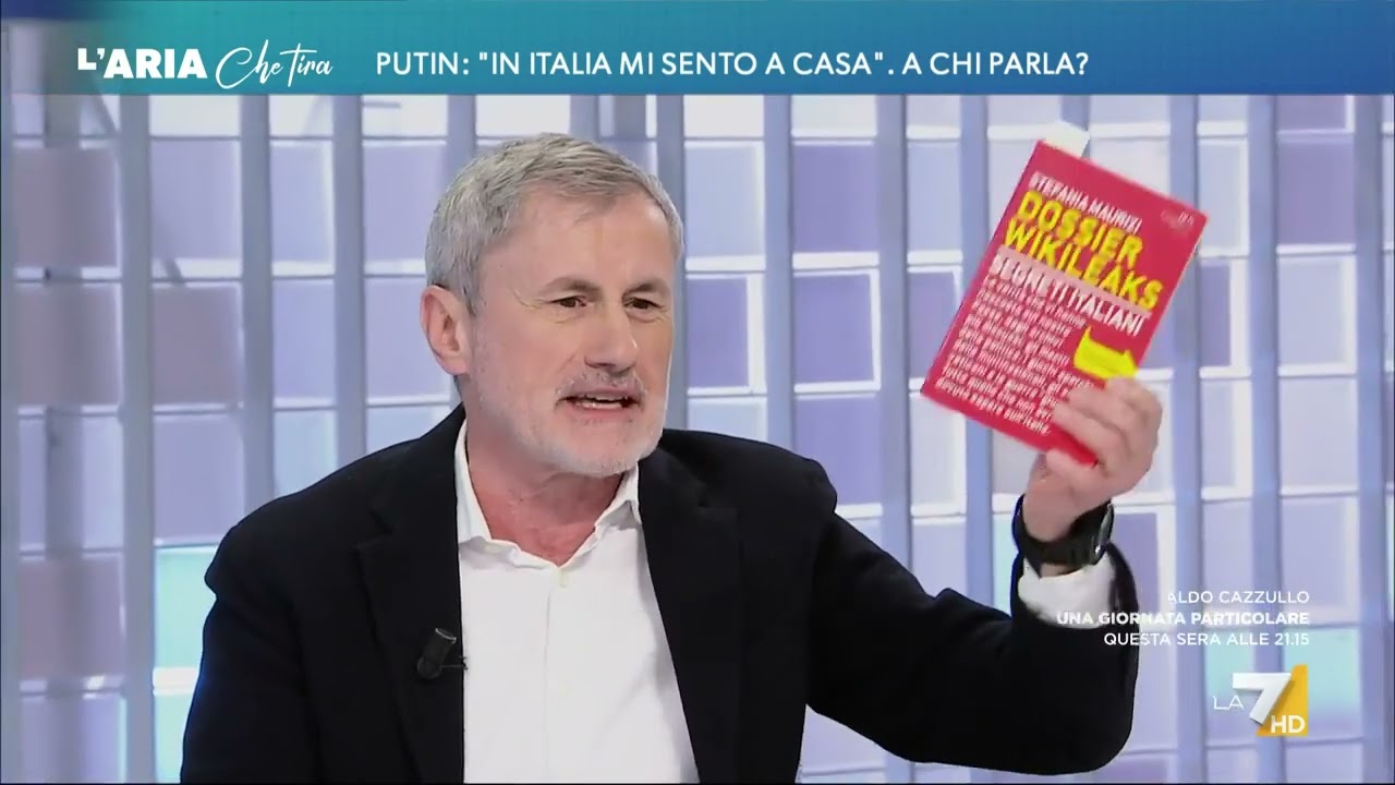 Scontro tra Gianni Alemanno e Alan Friedman: 