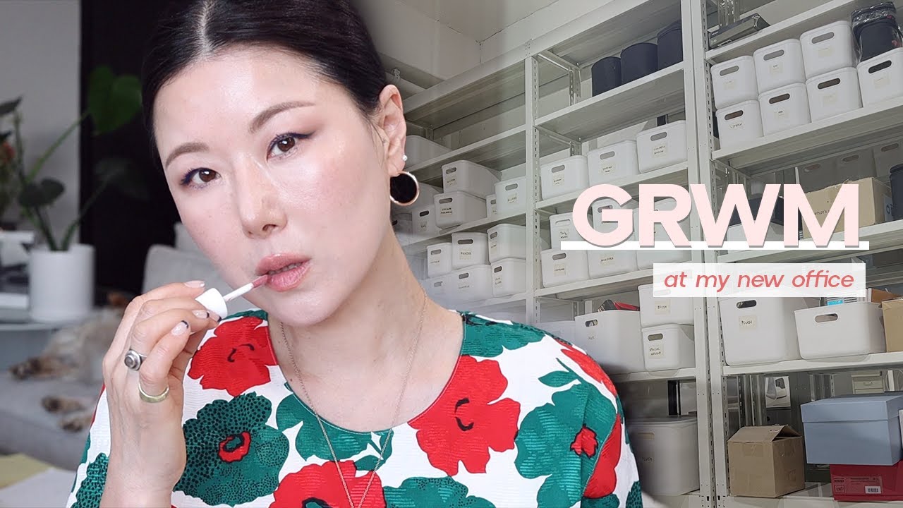 GRWM 데일리 여름무드메이크업 l  new 사무실에서✨ 근황,,l 스파출러로 베이스l여름블러셔하는법
