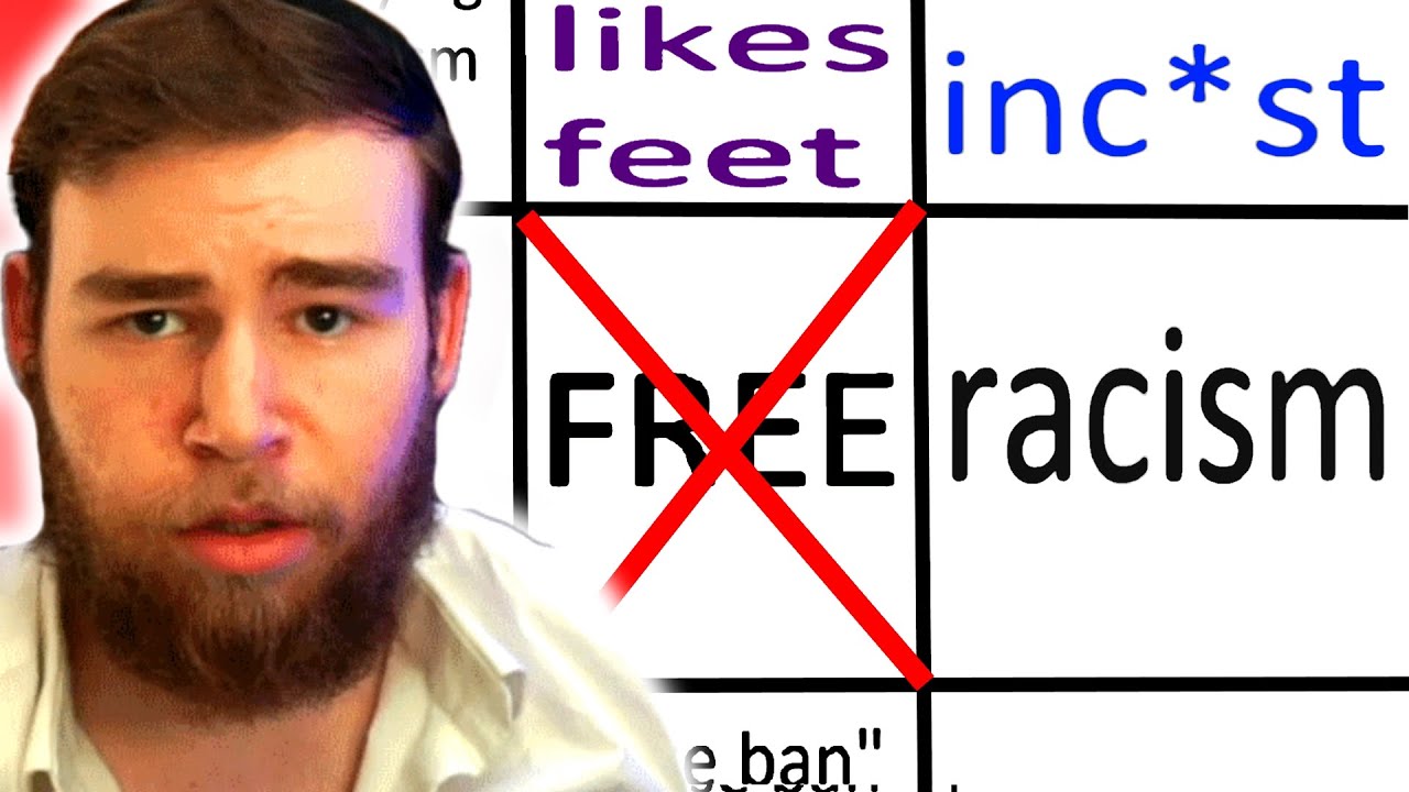 VIEWER CONFESSIONS BINGO CARD