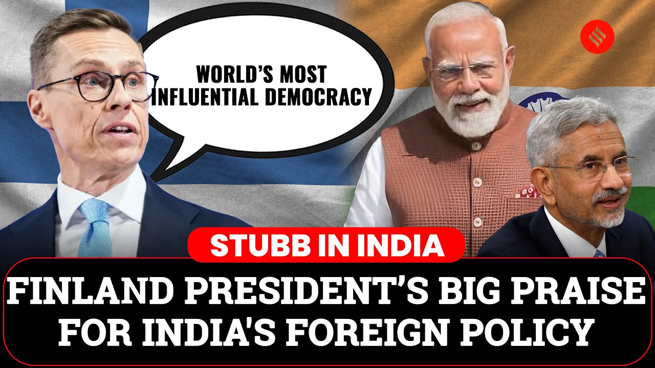 ‘World’s Most Influential Democracy’: Finland President Alexander Stubb Hails India's Foreign Policy