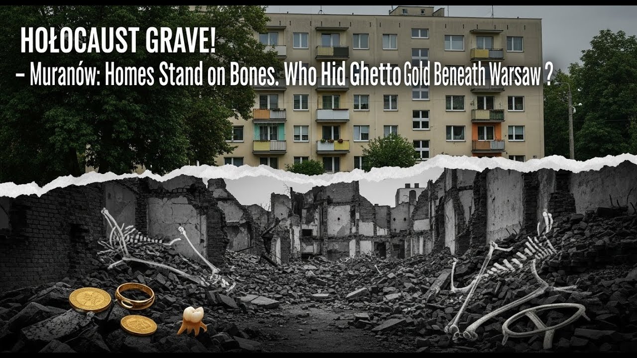 GR&Oacute;B ZAGŁADY! 💀 Muran&oacute;w: Domy stoją na kościach. Kto ukrył złoto z getta pod Warszawą?