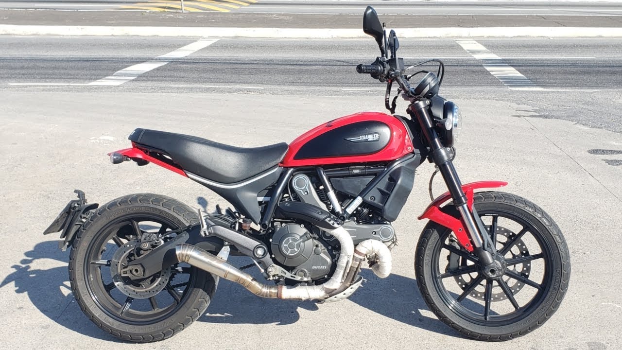 Rodolfinho da Z- Testando Ducati Scrambler Icon 800.
