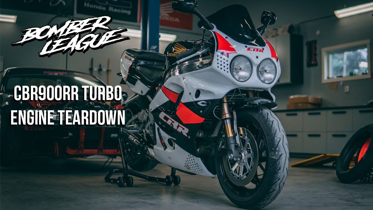 HONDA CBR900RR FIREBLADE -92 TURBO - ENGINE TEARDOWN