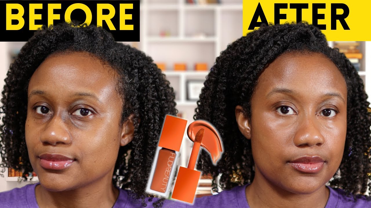 Best Color Corrector For Dark Circles?! | Huda Beauty Faux Filter Color Corrector Review